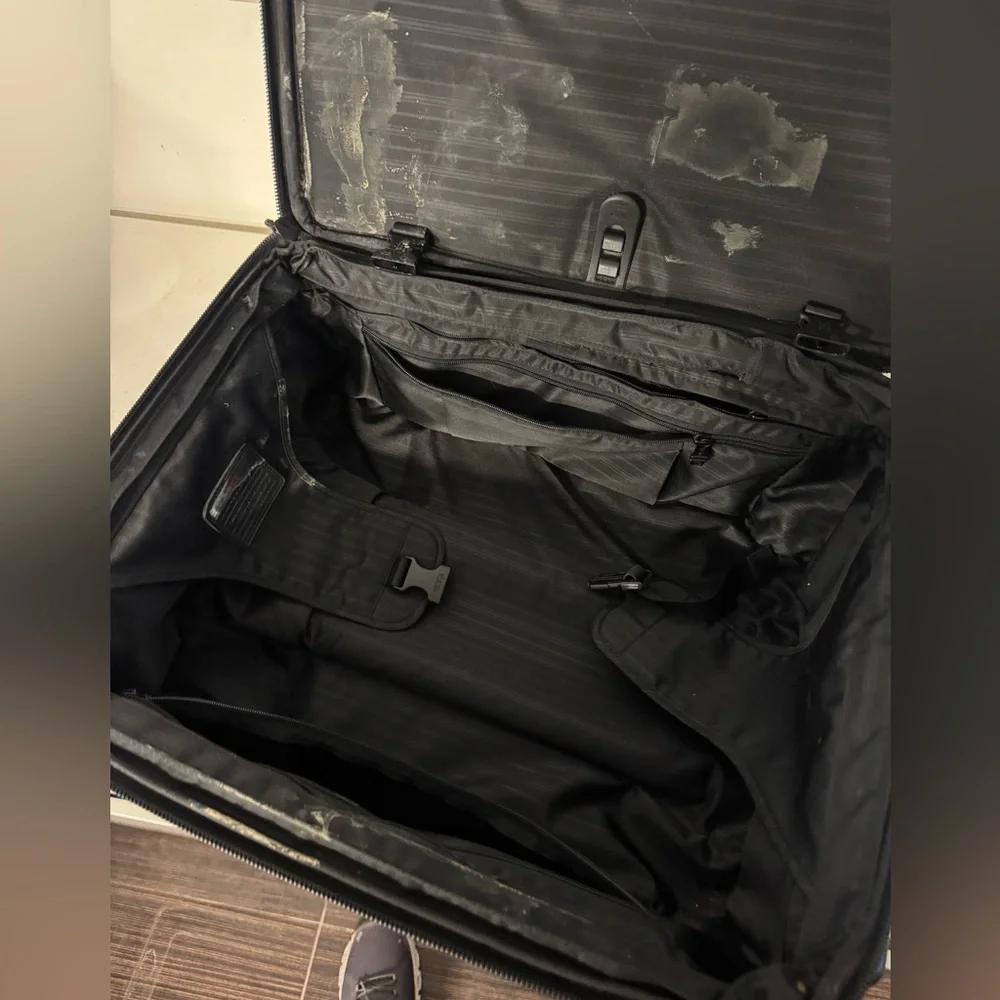 Tumi Black Rolling Carry-On Travel Bag